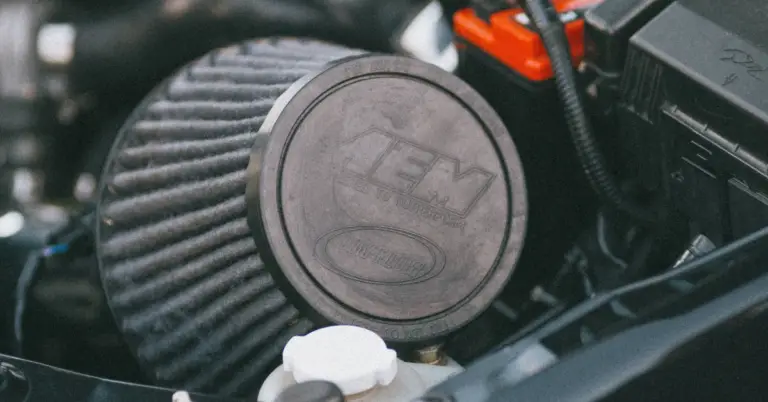 Close Picture of a build-in Airfilter