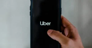 Uber App on the Smartphone