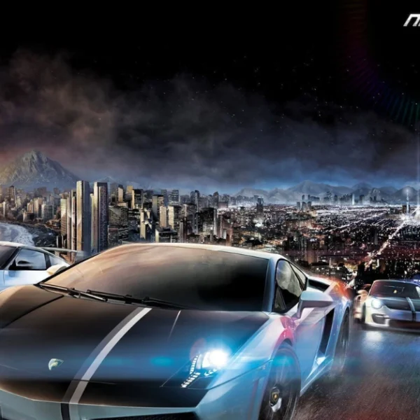 A collection of cars from Need for Speed World