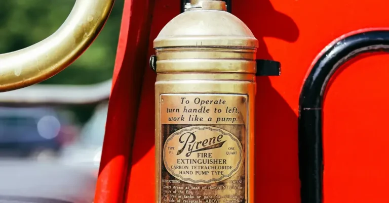An old FIre Extinguisher in good shape