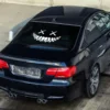 Cool Car Sticker on a BMW Rearwindow