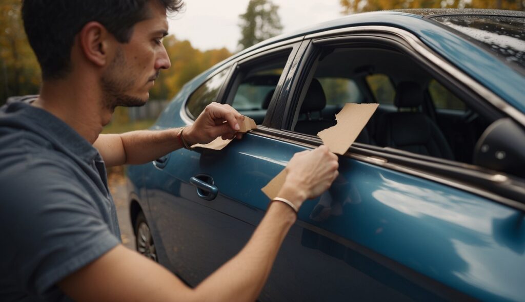 How to Cover a Broken Car Window: Quick and Efficient Solutions