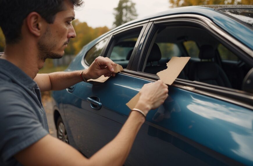 How to Cover a Broken Car Window: Quick and Efficient Solutions